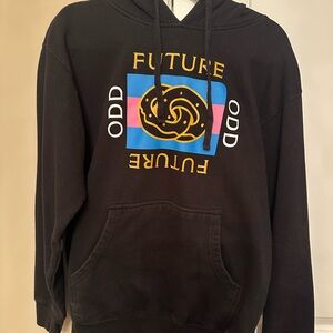 Odd Future Black Hoodie with Colorful Graphic